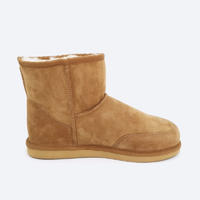quality classic style genuine sheepskin boots for men