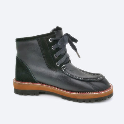 comfortable men sheepskin boots for winter