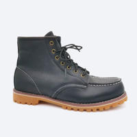 HQB-MS003 custom quality fashion style genuine sheepskin boots for men